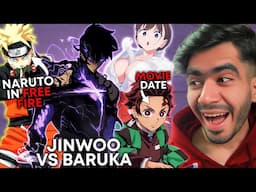 Naruto In Free Fire 😍| Jinwoo Vs Baruka 🔥| Demon Slayer Infinity Castle Movie Date Revealed | SWV 9