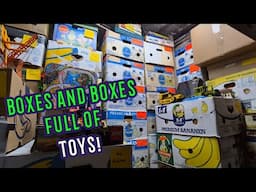 Epic Toy Hunt in Germany & Belgium! Vintage 80s & 90s Finds at Ed's Retro Geek Out Basement & More!"