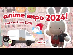 artist alley diaries | $$$ Anime Expo 2024, but I still lost $20k