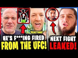 Dana White RELEASES fighter from UFC! Islam Makhachev next FIGHT LEAKED?! Conor McGregor REACTIONS