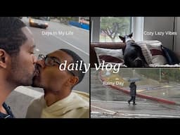 Back to LA: Cozy Rainy Day and How I Beat Unmotivated Mondays | Daily Vlog