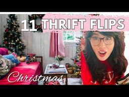 Top 11 BEST Christmas THRIFT FLIP Decor / Gift ideas on a budget