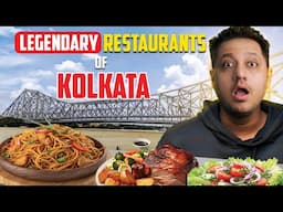 Most Legendary Restaurants of Kolkata | Ft. @FoodZpah not Food Spa