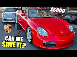 Buying an "EASY FIX" Porsche 987 Boxster From Salvage Auction! (FULL OF ISSUES)