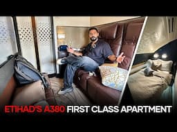 Indian Flying Etihad's A380 The Residence : World’s Best FIRST CLASS 🇦🇪 🇮🇳