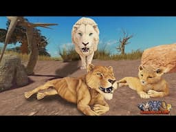 Lion Pride Being HUNTED By Lion Killer! | ROBLOX Savannah Life