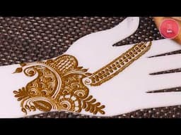 झटपट लगाएं सिंपल बेल डिज़ाइन Mehndi Design for Hands