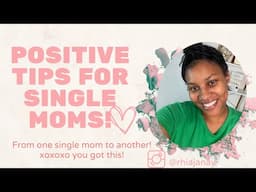 SINGLE MOM, DON'T GIVE UP ON YOUR GOALS!| Advice and tips on pursuing your goals while parenting!