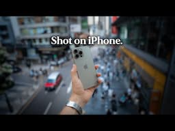 Street Photography With The iPhone 16 Pro Max In Hong Kong