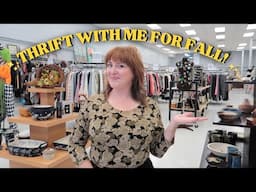 Thrift With Me for Fall! ~FIRST LOOK @ My Favorite Thrift Store!~ Fall 2024 Thrift Haul