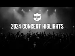 CHOM 97 7 hosts share their 2024 Montreal concert highlights