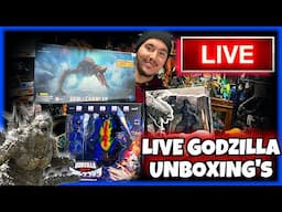 🔴 UNBOXING Hiya & Super7 GODZILLA FIGURES! #godzilla