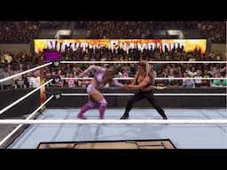 Super Hot Woman Wrestling championships Match. WWE 2K24