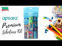 Apsara Stationary Kit | Apsara Scholars Kit Premium | Apsara Pencil Kit | Art Kit Unboxing Under 100