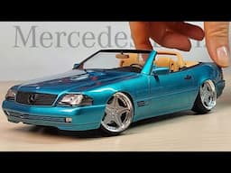 Full Building a Mercedes – Benz SL600 Model Car (Highly Detailed Model)