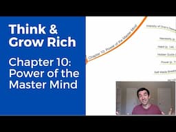 Think and Grow Rich, Chapter 10: Power of the Master Mind