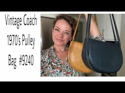 Vintage Coach #9240 Pulley Bag from the 1970’s Bag Talk!