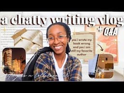 chatting about how i wrote my book wrong while simultaneously being my new favorite author 💌🫣✍🏽✨