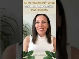 Be in Harmony with Content Marketing Platforms #shorts