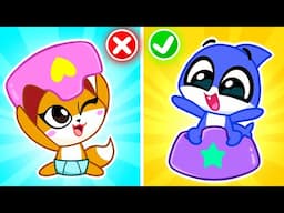 Funny Potty Challenge!👶🚽Monster in the Toilet😱 Something in the Dark | Cartoons by Sharky&Sparky