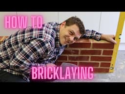 How To Lay Bricks Tutorial for beginners