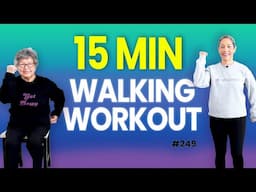 15-Min Fat Burning Walk | Boost Heart Health & Burn Calories