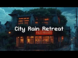 City Rain Retreat 🌧️ Lofi Hip Hop Radio 📻 Lofi Chill | Calm Beats for Focus and Relaxation