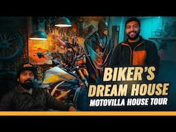 Motovilla House Tour: A biker's Dream House ft. @MotoGrapherOfficial