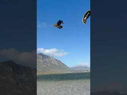 New trick in the bag // kiteboarding