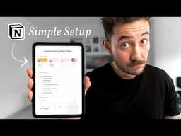 Simple Notion Setup For Life (Free Template)