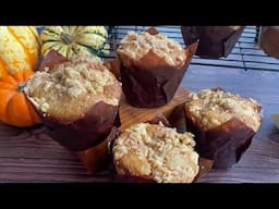 SPICED APPLE AND CINNAMON MUFFINS! Autumn/Winter Baking