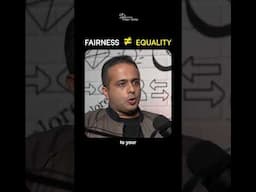 Fairness ≠ equality