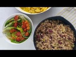 Quinoa and Peas | Jamaican rice and peas inspired recipe