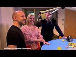 KEiiNO - Eurovision Norway 2019 ("Spirit in the Sky") - interviewed at ESC Radio studio Berlin