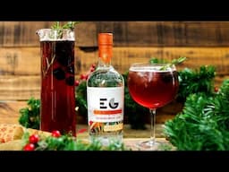 Easy To Share Cocktails with Haste's Kitchen | Edinburgh Gin Christmas Edition | #GiftsWithLove