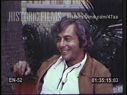 HOLLYWOOD ACTOR  AND STUNTMAN JERRY SUMMERS INTERVIEW 1973