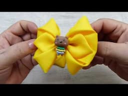 DIY Hair Accessory Magic - Easy Ribbon Bow Tutorial