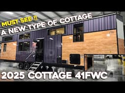 MUST SEE NEW 2025 Cedar Creek Cottage 41FWC Destination Fifth Wheel Trailer at Couchs RV Nation