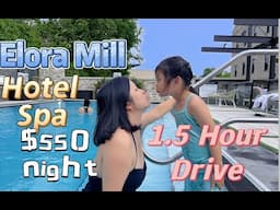 BEST ONTARIO HOTEL! #EloraMill Hotel & SPA 4DAYS [Food, Service ****] 1 1/2 hour Getaway