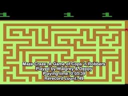 [TAS] A2600 Maze Craze: A Game of Cops 'n Robbers by Walgrey & Deppy in 00:05.39