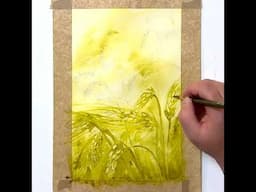 Anita drew inspiration from wheat this August 🌾 community.saa.co.uk/news-articles/colours-of-august/