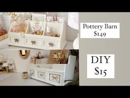 Duping the love shack fancy style from Pottery Barn Teen // coquette diy