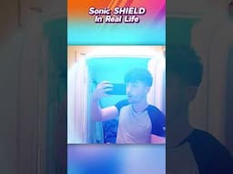 Sonic In REAL LIFE 4: Shield #shorts #vfx #rtx