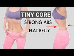 TINY CORE WORKOUT, core strengthening for strong abs, flat belly, 10 min daily routine