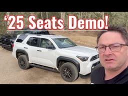 2025 4Runner: How 2nd and 3rd Row Seats Work!