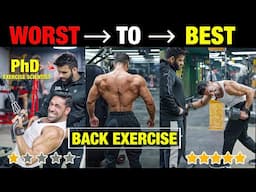 Best & Worst BACK Exercises (Ranked By Science) ft. Kuldeep Singh Yadav