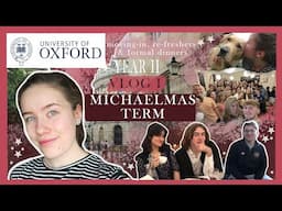 michaelmas term year II vlog I: moving back to Oxford (feat. re-freshers & a v. special formal)!