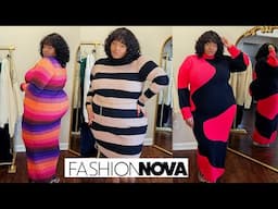 Fashion Nova Curve Winter Try On Haul | Victoria Lashay