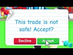 5 Trades YOU should NEVER accept in Adopt Me…