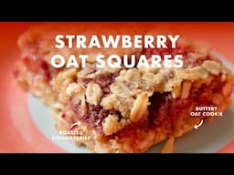 Strawberry Oat Squares